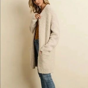 Ultra Soft Teddy Cardigan
